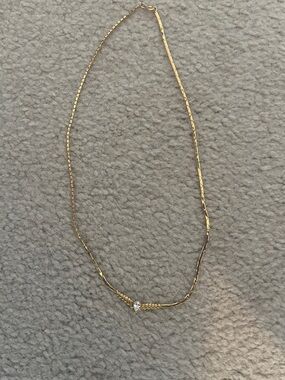 Gold Heart Pendant Necklace - Women's Jewelry